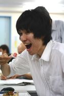 新入社員の誕生日会